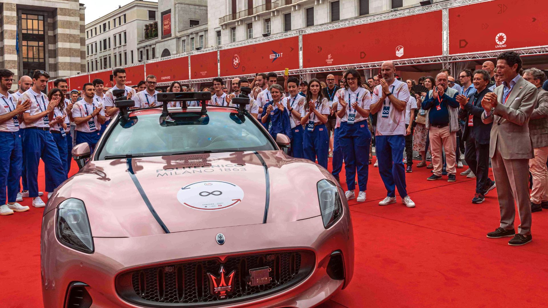 Our Maserati at 1000 Miglia